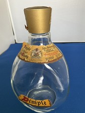 John Haig & Co Ltd Dimple Empty Whiskey  Whisky Bottle