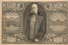 Postcard Austro Hungarian Habsburg Emperor Franz Josef 1848-1908 Jubilaums