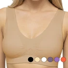 Seamless Support Wireless Comfort Bra Breathable Mesh Stretch Sports Freedom Bra