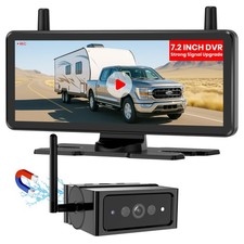 AUTO VOX Wireless Backup Camera Magnetic:Portable No Wiring 1 Min Install Tra...