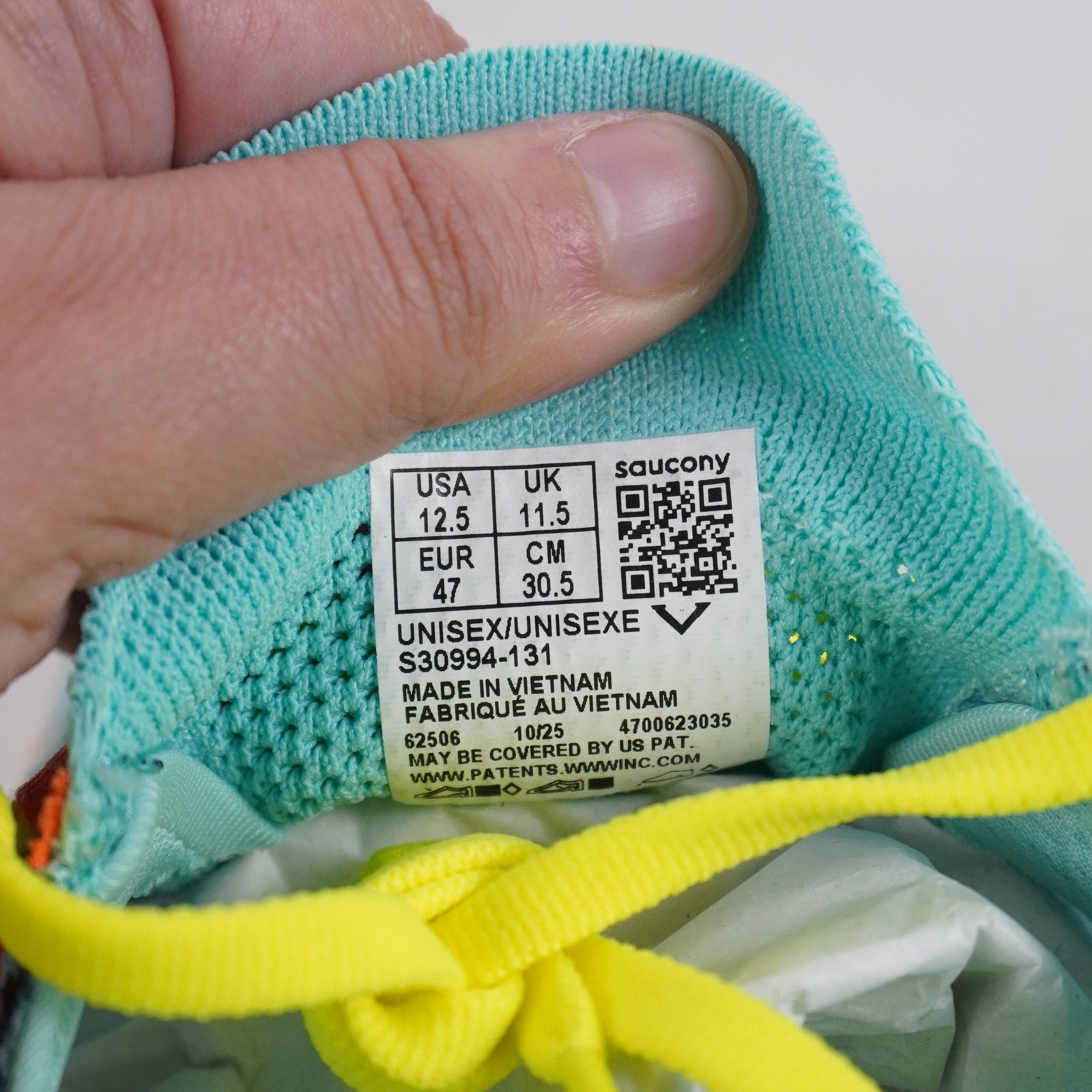 Saucony Endorphin Elite 2 Running Shoes Splash/Fire (S30994-131) Men's US 12.5 thumbnail 9