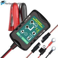 6v 12v Automatic Battery Charger Maintainer Motorcycle Trickle Float For Tender