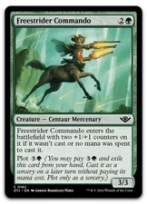 Freestrider Commando #162 (NM) Thunder Junction OTJ Magic MTG
