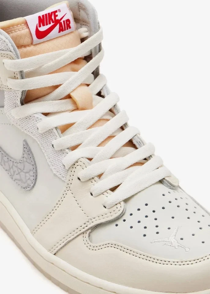 Nike Air Jordan 1 Retro Alto OG Sail Rojo Universitario IH4363-100 Para hombres o GS NUEVO Foto 2 de 4