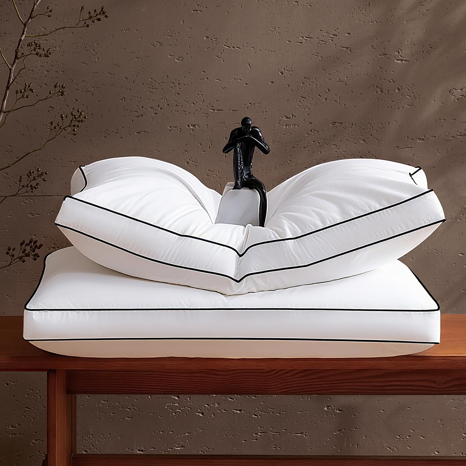 King Size Set Of 2 Pack,luxury Hotel Collection Bed Pillows