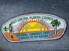MINT 1993 JSP West Central Florida Council Gray Border