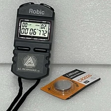 Robic SC-505 Sport Multi-Mode Chronograph 5-Lap Memory Timer Stop Watch
