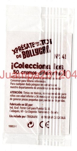 PAPA NOEL CROMO #41 BOLLY TOIS 4 XPRESATE CON LOS TOI 2010 BOLLYCAO PRECINTADO - Picture 2 of 2