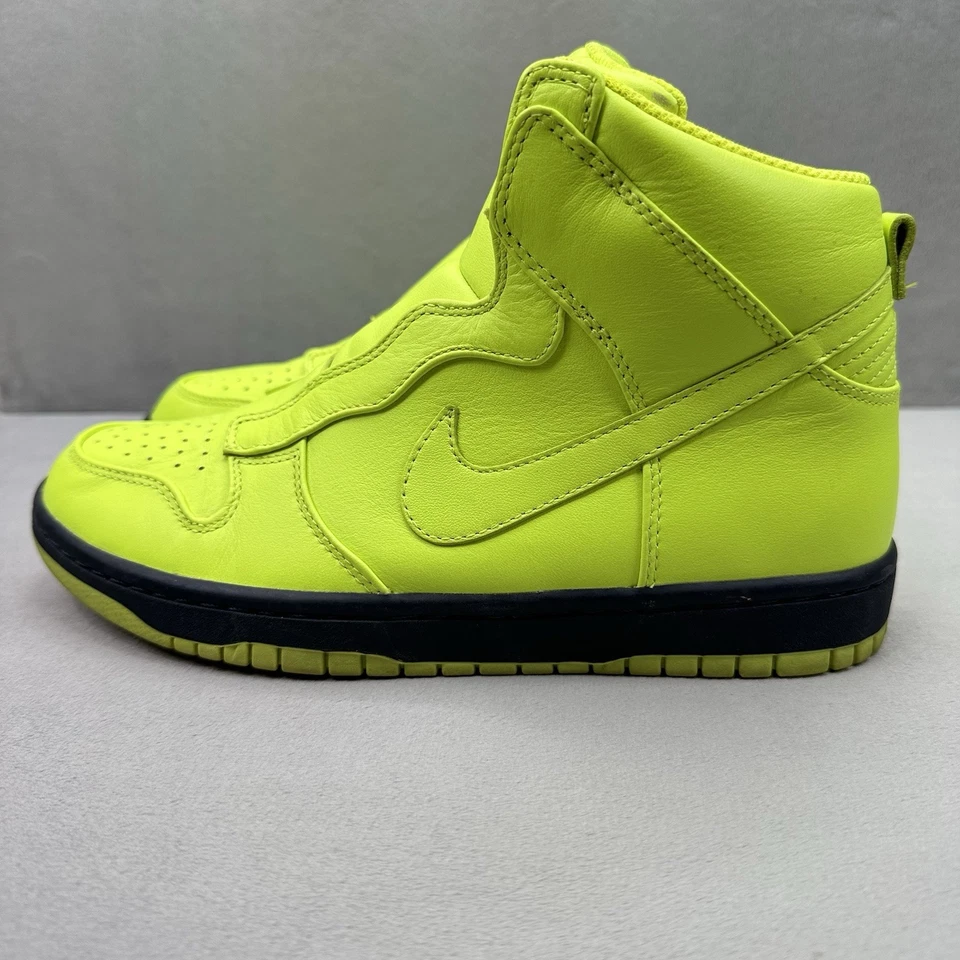 Sacai x Nike Dunk Lux High SP Mujer Talla 8.5 Zapatos Volt/Obsidian Zapatilla 2015 Foto 3 de 4