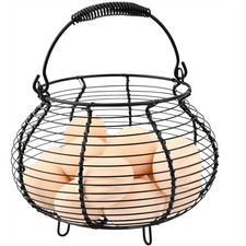 Chicken Wire Egg Basket for Gathering Fresh Eggs,Vintage Chicken Egg7045 13.75 per metre