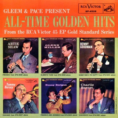 7'' GLENN MILLER / BENNY GOODMAN / ARTIE SHAW / TOMMY DORSEY USA EP RCA like NEW!