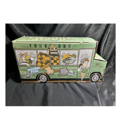 Funko Fundays 2023 Fun Bus Pop! Empty Box Freddy Funko Green