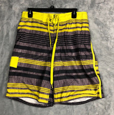 Vintage OP Ocean Pacific Shorts Mens Small 28 30 Black Ocean Pacific Swim Surf