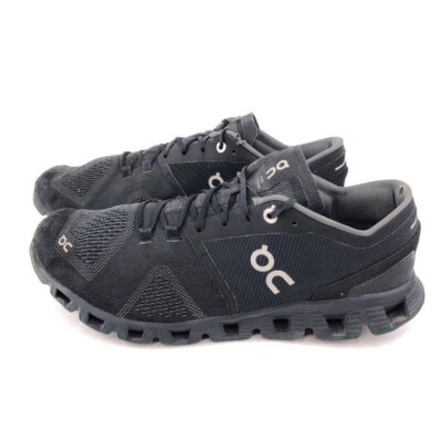 On Cloud Road Running Shoes Womens Size 10 EUR 42 Black Sneakers