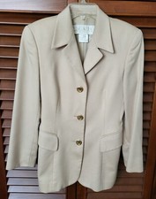 Escada Margaretha Ley Vintage Cashmere / Silk / Wool Jacket AND SKIRT