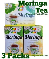 3 Packs TE DE MORINGA TEA 75 BAGS 2grs each Support ENERGY NUTRITION