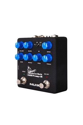 NUX 　MLD Bass Preamp + DI [NBP-5] NUX Melvin Lee Davis NBP-5 Dual Switch Bass Pedal Bass