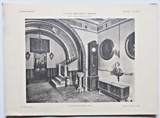 Architettura Stampa Federico Frigerio Villa Rebuschini Scalone Edilizia Moderna 