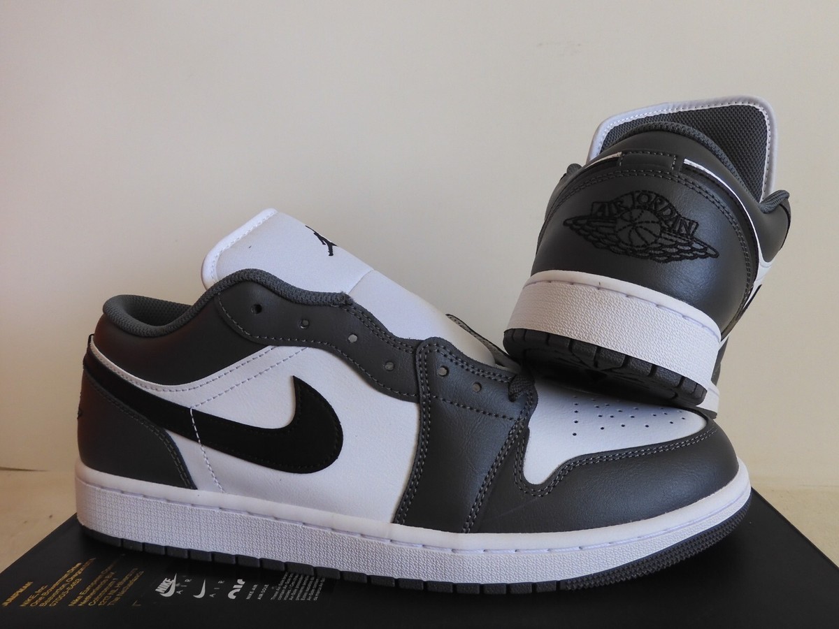 Nike Air Jordan 1 Low ブラック/ホワイト Nike Air Jordan 1 Low AJ1 White Black Men Casual Shoes