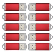 10PCS 4GB USB 2.0 Flash Drive Thumb Pen Drive Flash Memory Stick Thumb Storage