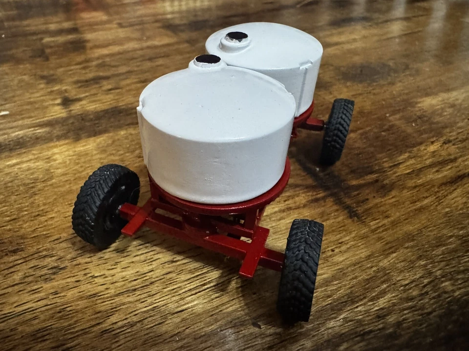 1/64 Custom Red/black Liquid Wagon Farm Toy  - Image 4 of 4