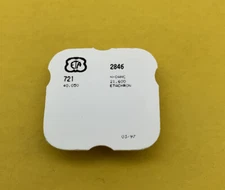 ETA 2846 Balance Complete Part # 721/2221 New Old Stock