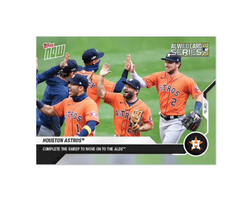 2020 Topps Now 334 HOUSTON ASTROS®