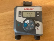 Gilmour 804014-1001 400GTD Outlet Electronic Water Timer, Dual, Gray
