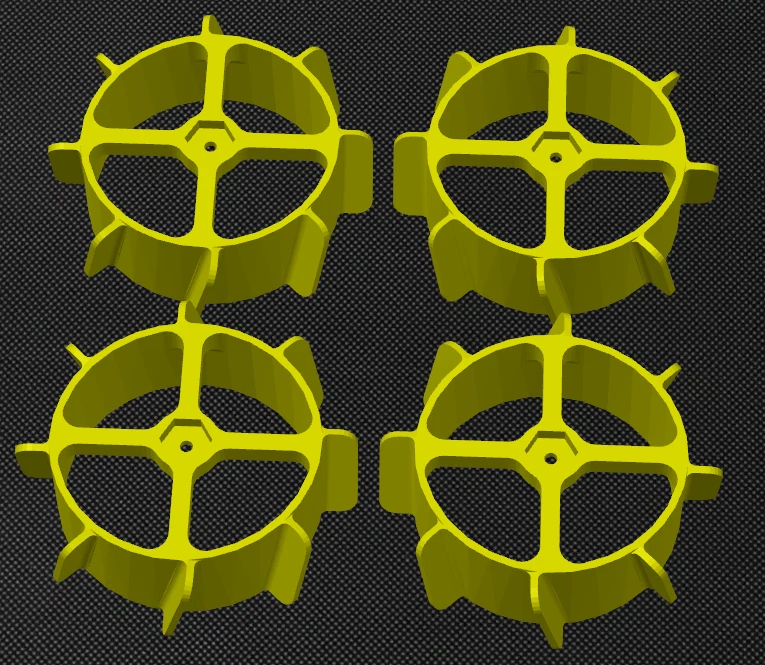 Traxxas LaTrax Teton - Sand / Snow Wheels (4) 93mm: 1/18 - Image 3 of 3