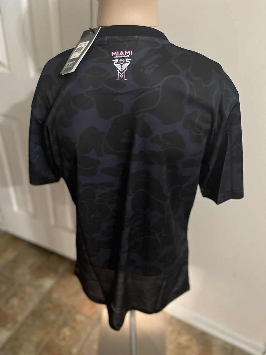 Deadstock BAPE x Inter Miami FC Exclusive Black Adult Large Deadstock BAPE x Inter Miami FC Exclusive Black Adult Large