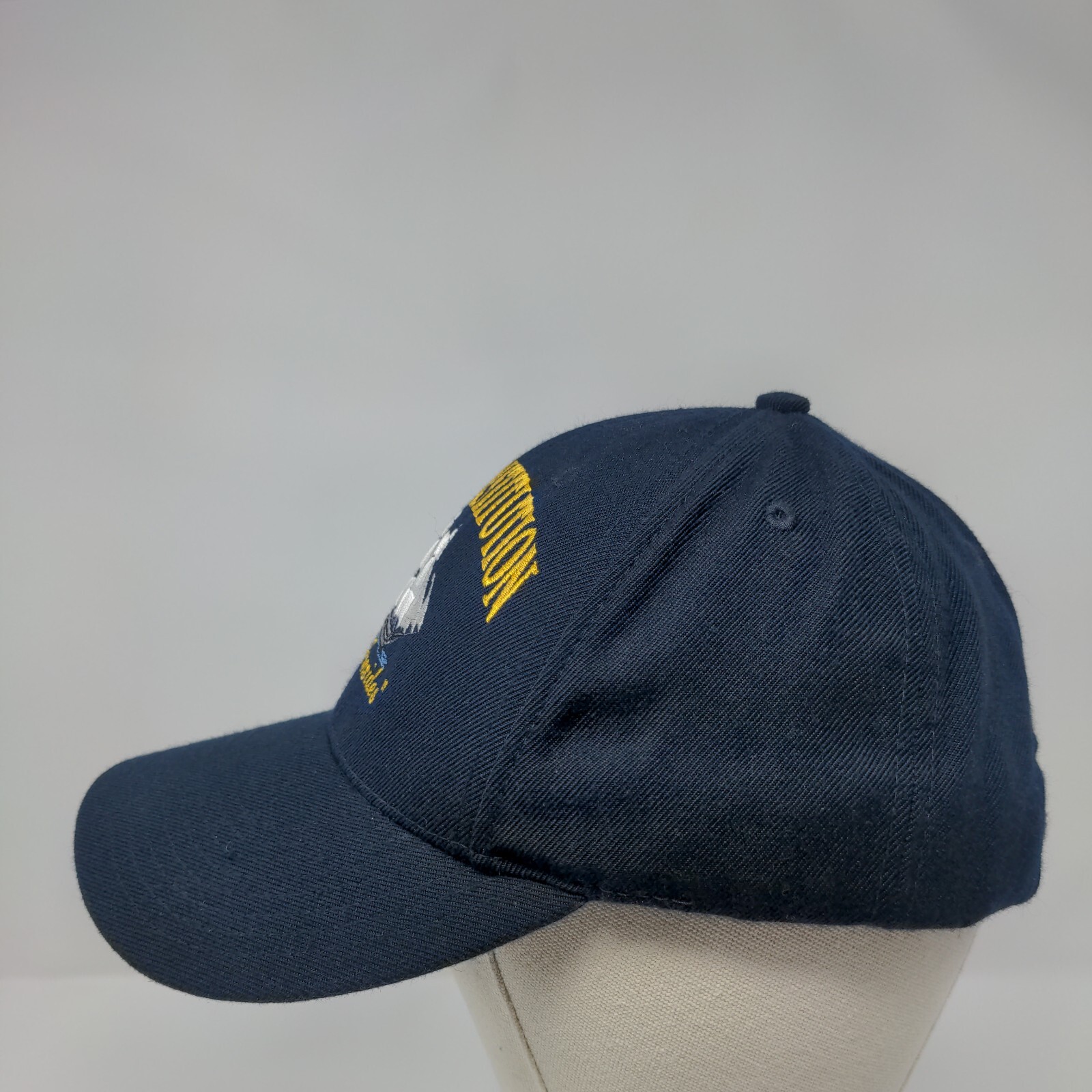 USS Constitution Old Ironsides Strapback Hat Blue… - image 3