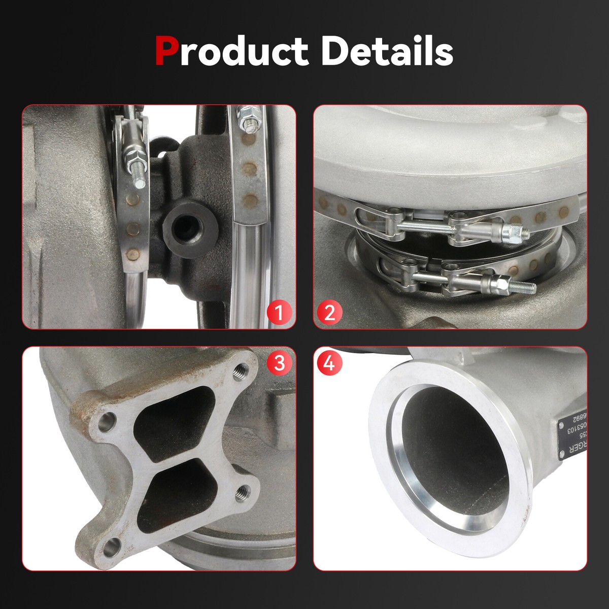 HX55 New Turbocharger Turbo fits Freightliner 2004-2011