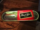 Vintage Genuine Black Label Beer Covered Bridge lighted working back bar sign