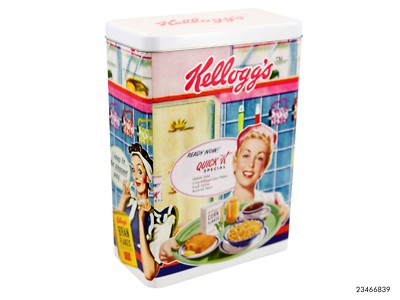 Kellogg's Nostalgie Vorratsdose Aufbewahrungsdose Dose Cornflakes Retro Dosen