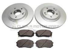 Front 2 Brake Discs And Pads For Hyundai Tucson 1.6 1.7 2.0 2016-2020 (305mm)