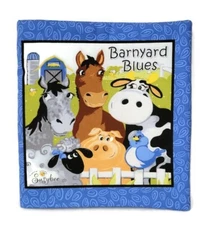 Barnyard Blues - Soft Cloth Books for Baby, Children, Boys, Girls, Toddler, Kids