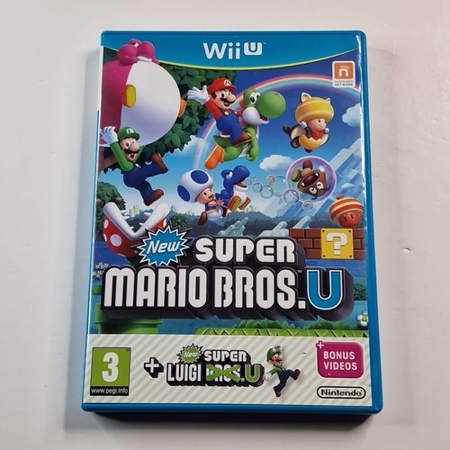 New Super Mario Bros.U Nintendo Wii U, 2013 PAL Pegi 3 Nintendo WUP-P-ATWP-EUR-0 - Picture 2 of 10