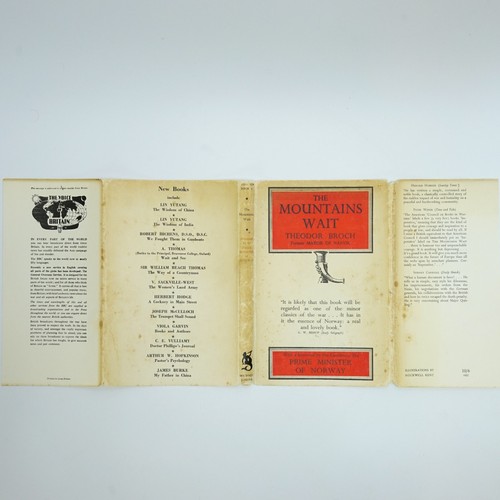 BROCH, Theodore; The Mountains Wait. KENT, Rockwell (Illus.) 1944 - 第 2/10 張圖片
