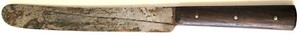 Wood Handle Knife Civil War Indian War Victorian