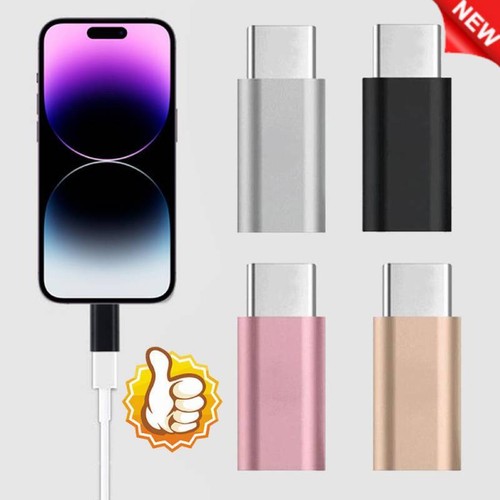 Usb C Adapter IOs Lighting Cable Female To Usb Type C Male Charging
