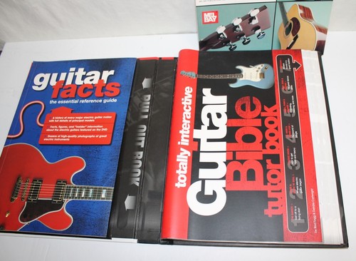 Guitar Instruction Lot: Totally Interactive Guitar Bible Box Set (DVD/CD/Book) + - Photo 2/11