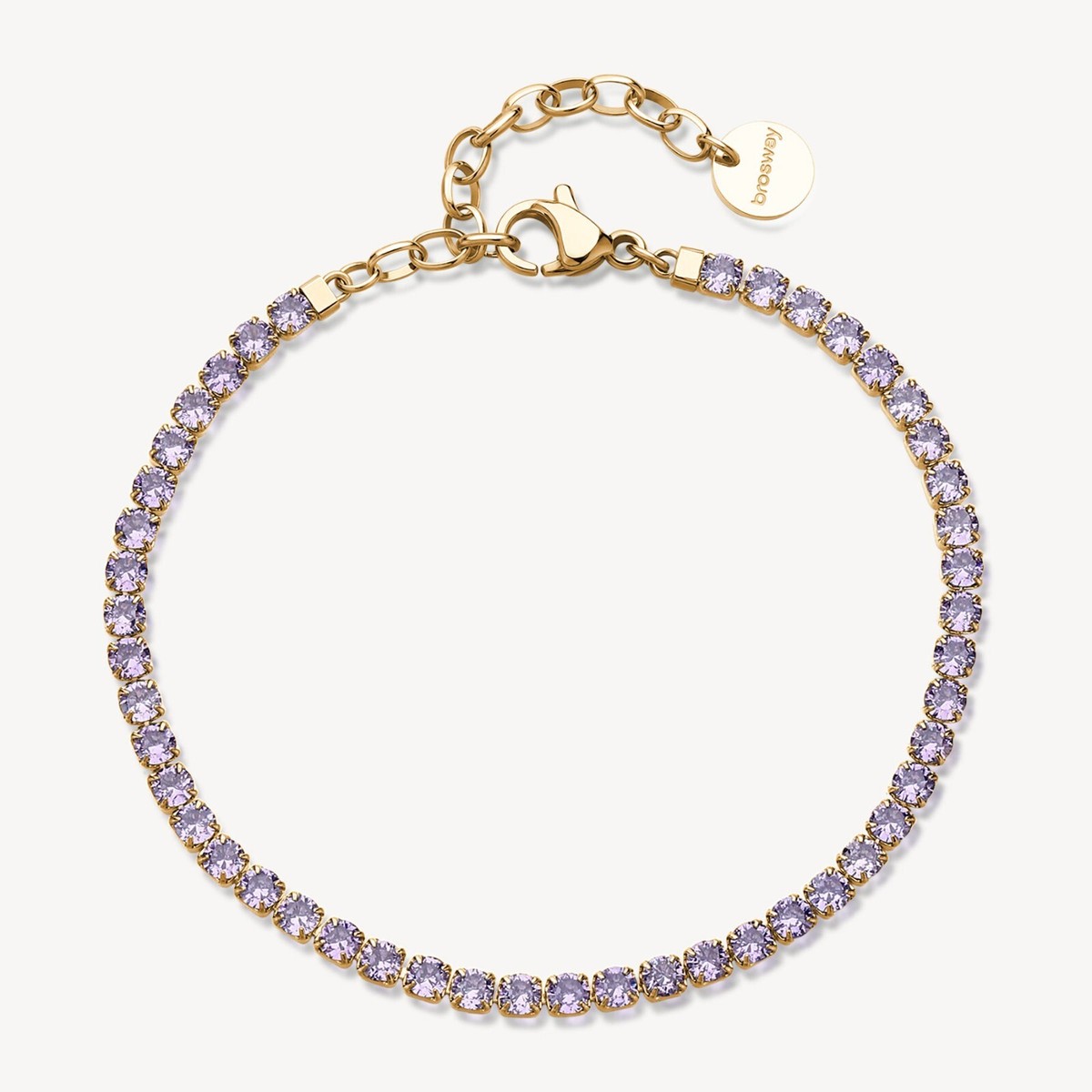 Brosway Bracciale Donna, Bracciale Tennis in Acciaio e Cubic | WhichOne
