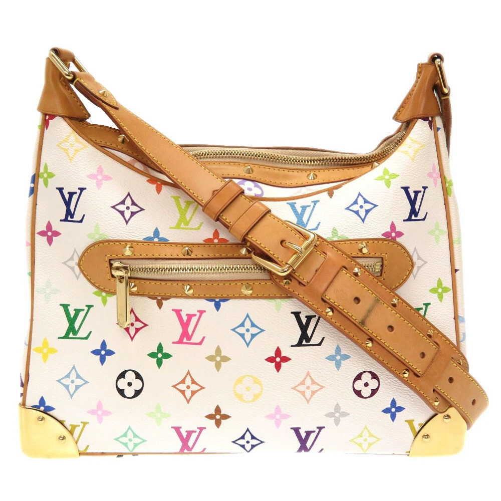 Auth LouisVuitton Monogram Multicolor Boulogne Bag