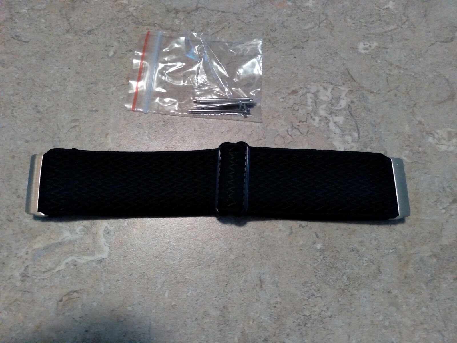 Adjustable Smartwatch Black Replacement Band