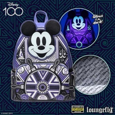 Loungefly Disney 100 Art Deco Mickey Mouse Mini-Backpack - Disney 100 Art Deco Mickey Mouse Mini-Backpack  main image 3