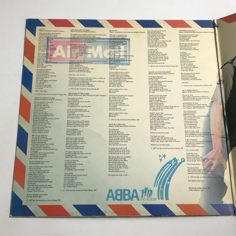 ABBA - The Album LP Vinyl Record - S EPC 86052 - Image 3 of 4