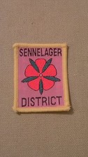 British Scouts Western Europe, Sennelager District Badge 