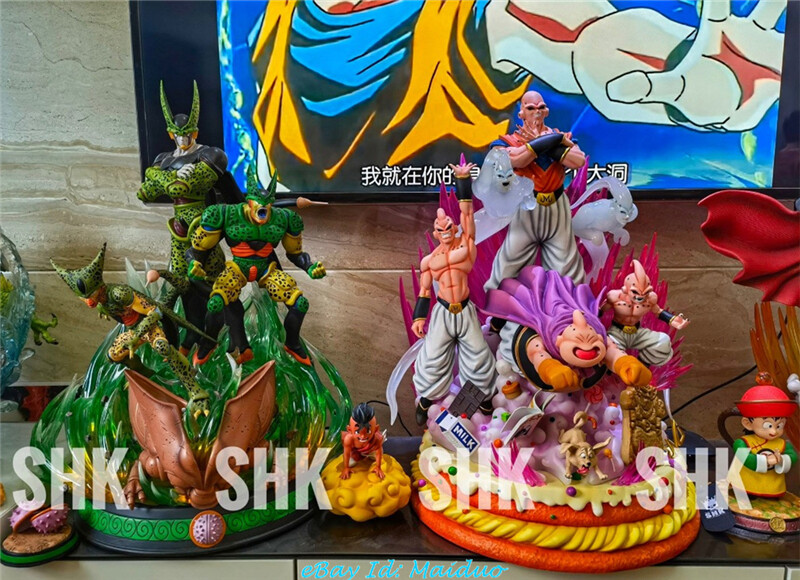 Dragon Ball Lifetime Buu Resin SHK STUDIO Statue Original with box