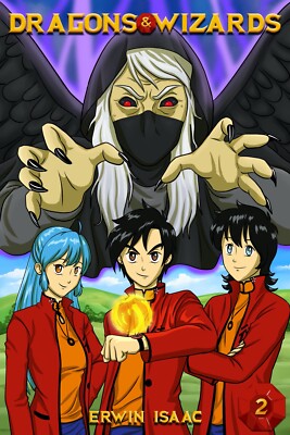 DRAGONS & WIZARDS Comic 2 - Martial Arts Mystery Action Monsters Magic Manga