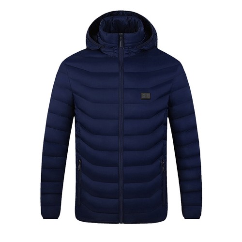 Giacca Riscaldata Elettrica Unisex 15 Aree Riscaldanti Invernale Esterno Cappotto Scaldacorpo - Foto 23 di 23